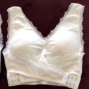 JENN Seamless lift cross front fastening lace padded XXS XS size price per bra